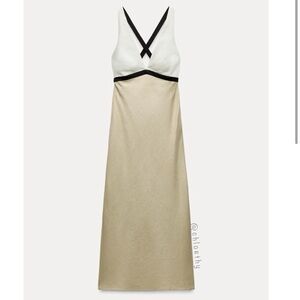 ZARA linen dress